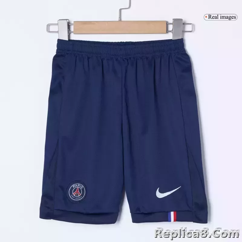 25-26 PSG Home Soccer Kids Full Kit Jersey+Shorts+Socks - detail