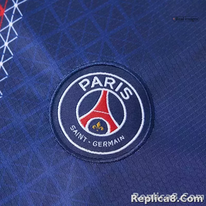 25-26 PSG Home Soccer Kids Full Kit Jersey+Shorts+Socks - detail