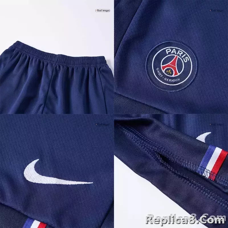 25-26 PSG Home Soccer Kids Full Kit Jersey+Shorts+Socks - detail