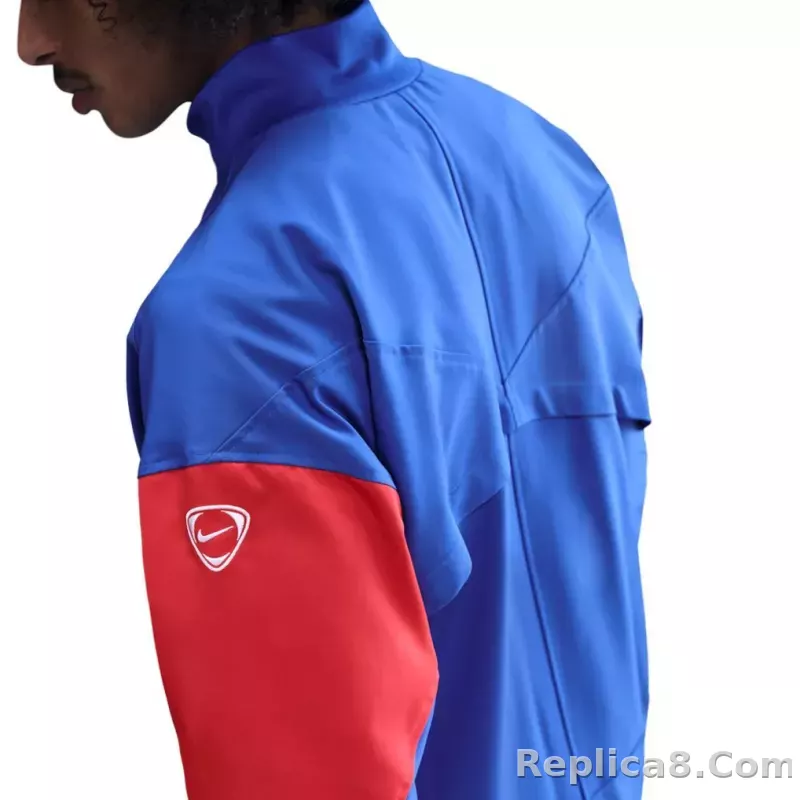 25-26 PSG Anthem Windbreaker Blue - detail