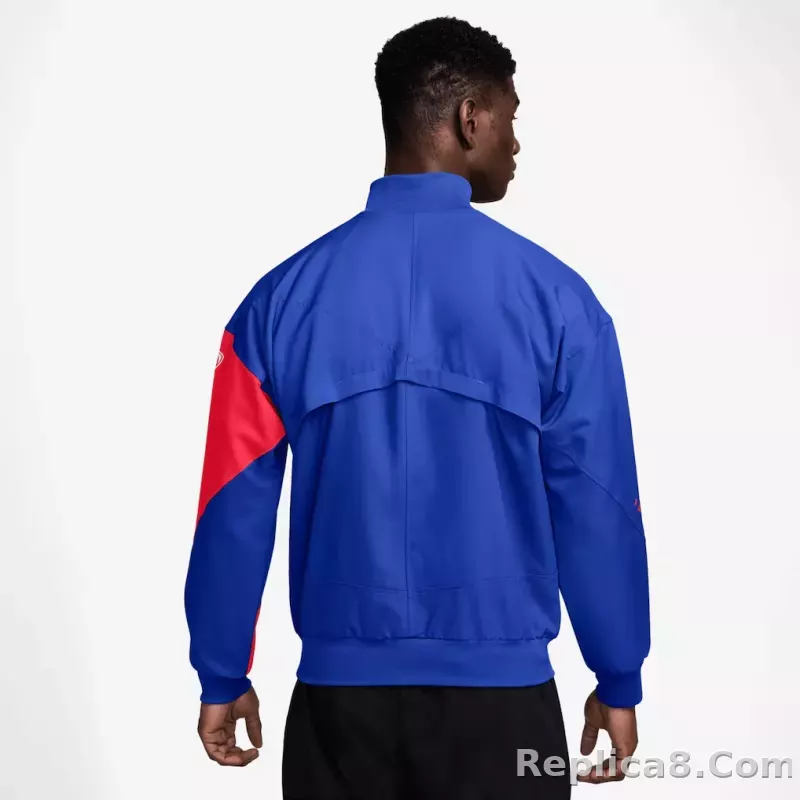 25-26 PSG Anthem Windbreaker Blue - detail