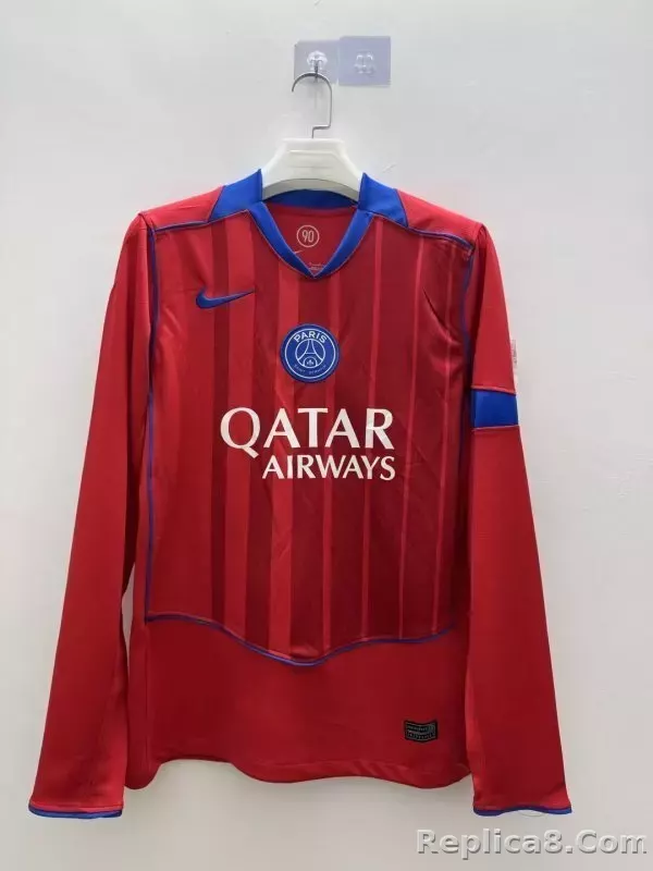 25-26 Paris Saint-Germain Third Away Soccer Jersey Long Sleeve