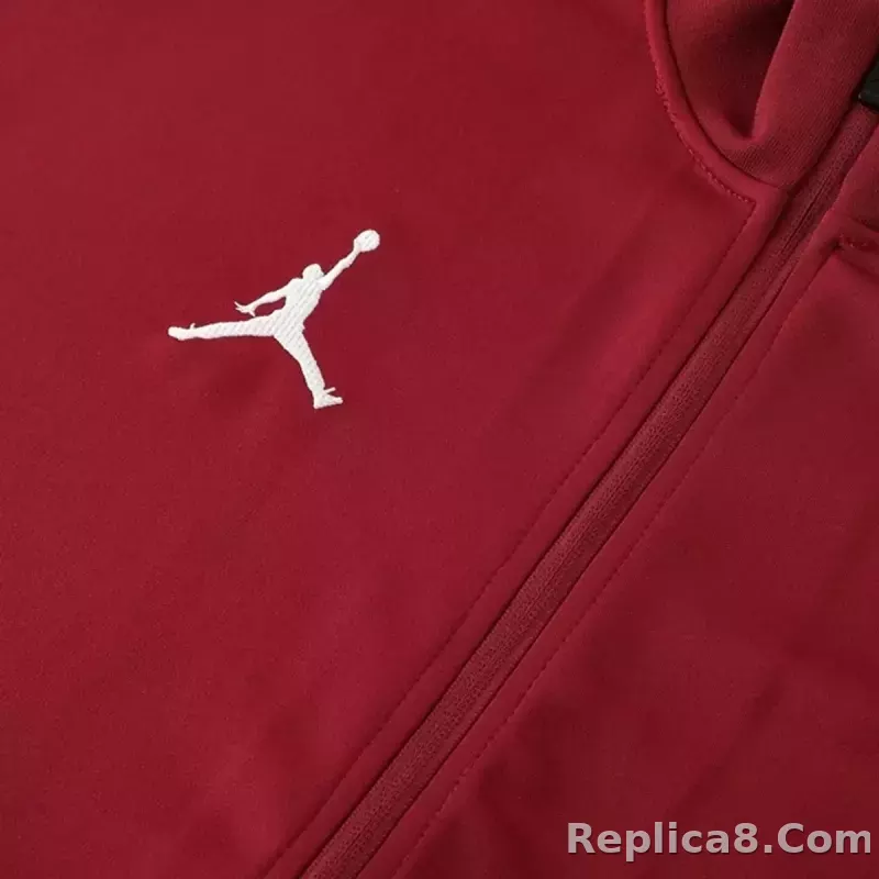 25-26 PSG Training Tracksuit Kit(Jacket+Pants) Red - detail