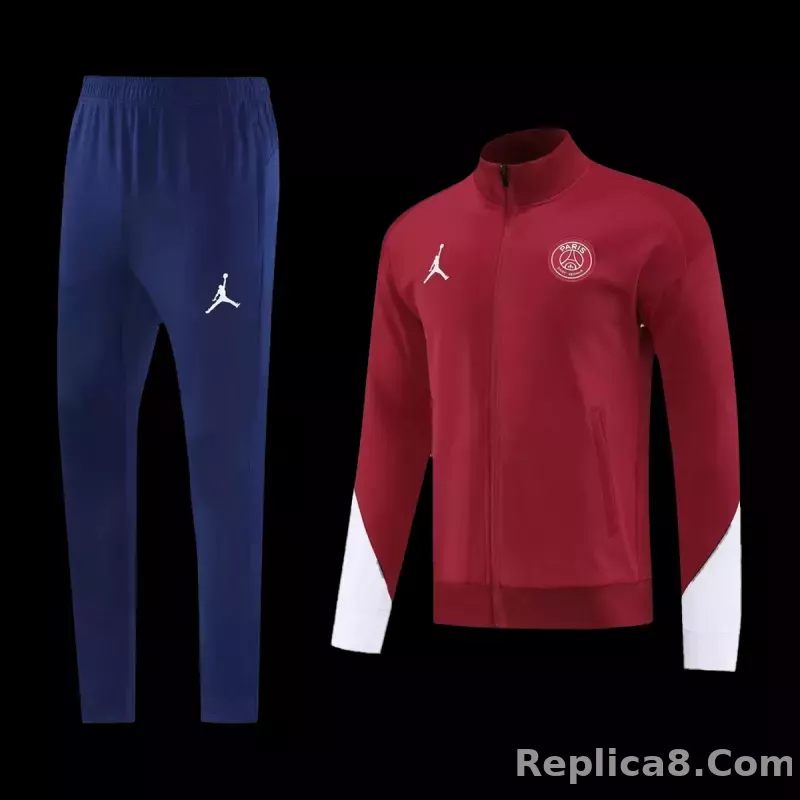 25-26 PSG Training Tracksuit Kit(Jacket+Pants) Red - detail