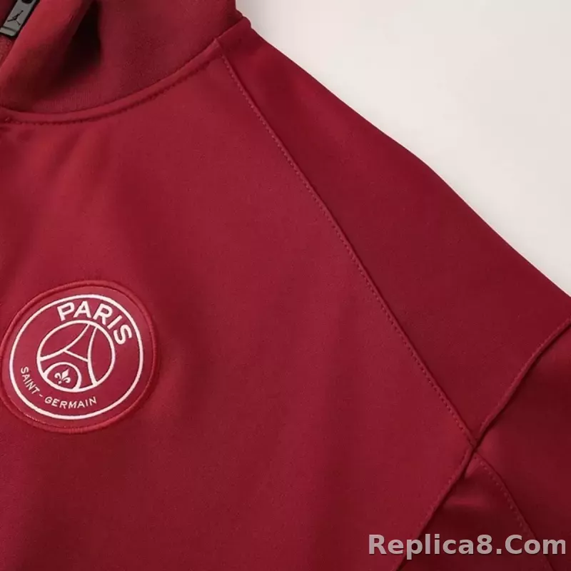25-26 PSG Training Tracksuit Kit(Jacket+Pants) Red - detail
