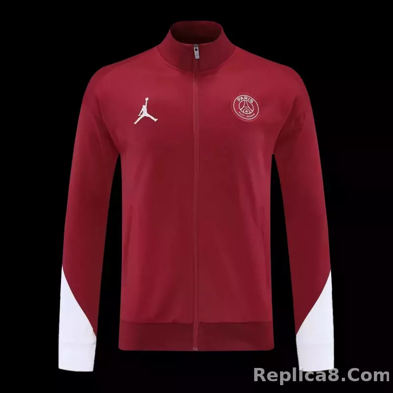 25-26 PSG Training Tracksuit Kit(Jacket+Pants) Red - detail