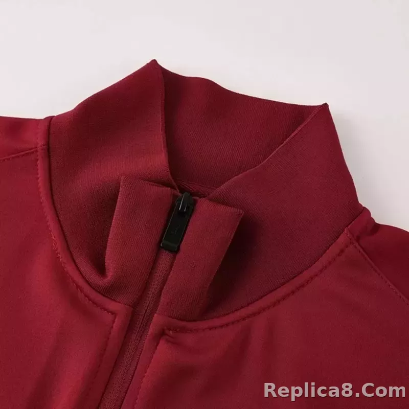 25-26 PSG Training Tracksuit Kit(Jacket+Pants) Red - detail
