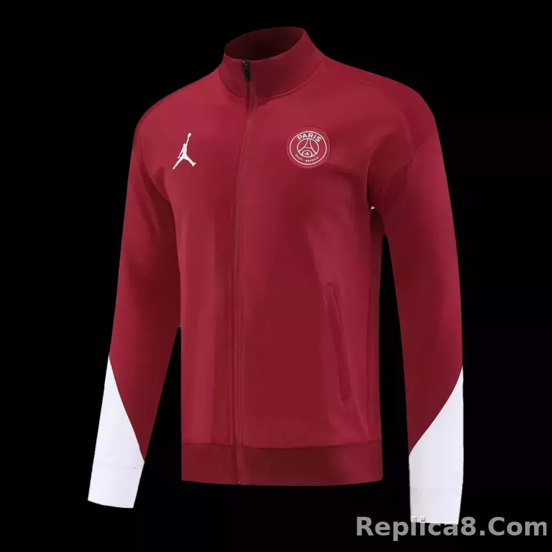 25-26 PSG Training Tracksuit Kit(Jacket+Pants) Red - detail