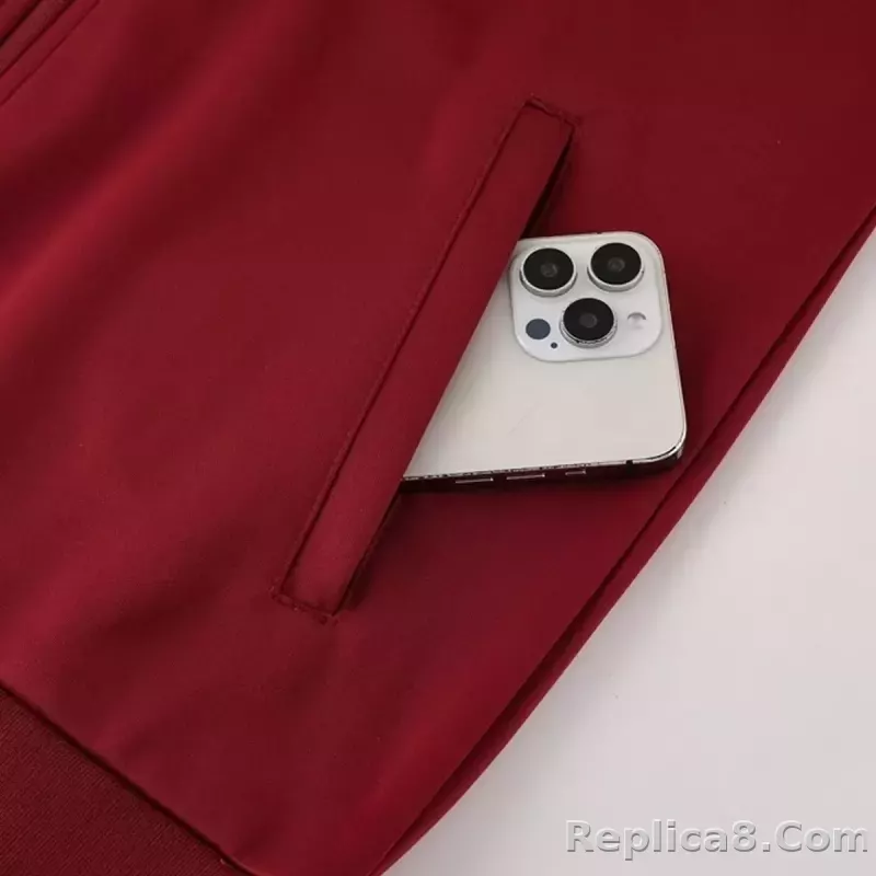 25-26 PSG Training Tracksuit Kit(Jacket+Pants) Red - detail