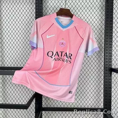 25-26 Paris Saint-Germain Pink Soccer Jersey Special