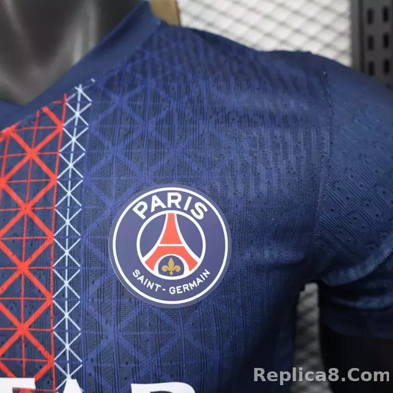 25-26 Paris Saint-Germain Home Soccer Jersey Player Version - detail
