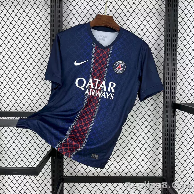 25-26 Paris Saint-Germain Home Soccer Jersey Fan Version