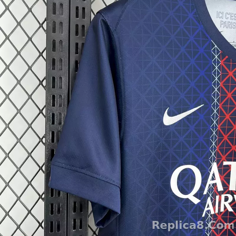 25-26 Paris Saint-Germain Home Soccer Jersey Fan Version - detail