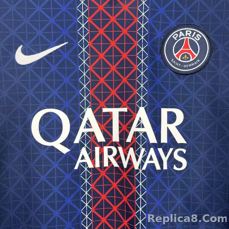 25-26 Paris Saint-Germain Home Soccer Jersey Fan Version - detail