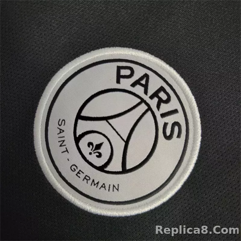 18-19 Paris Saint-Germain Black Champions League Long sleeve - detail