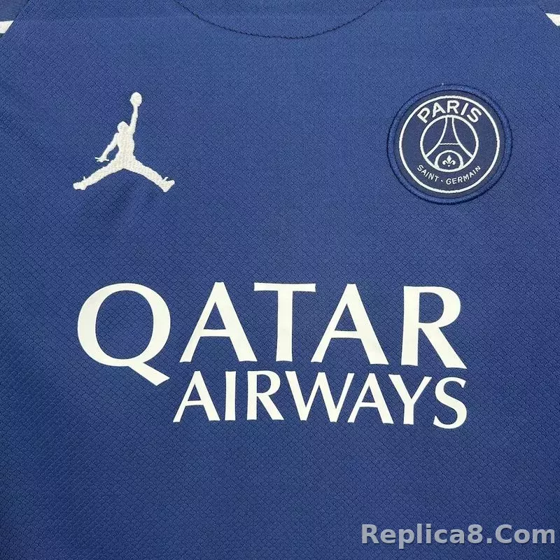 24-25 Paris Saint-Germain Fourth Away Soccer Jersey Kids Kit - detail