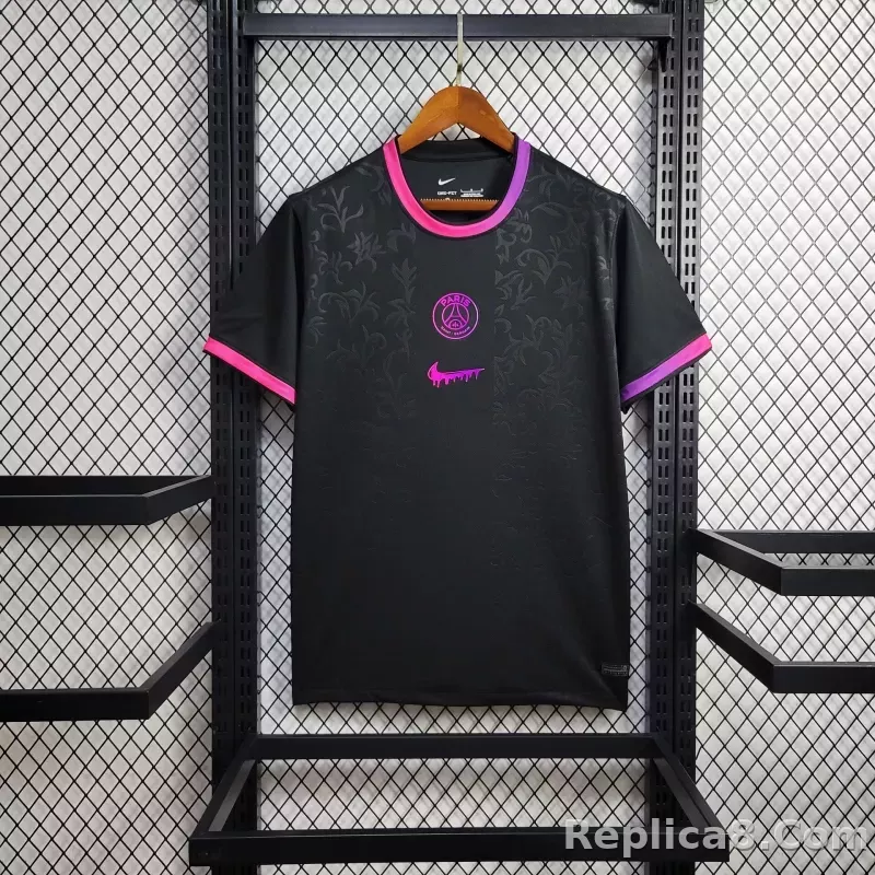 24-25 PSG Black Special Edition Kit Football Jersey