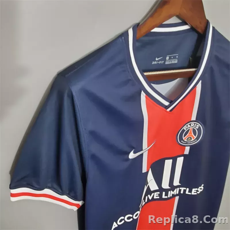 20-21 Paris Saint-Germain Home Soccer Jersey - detail