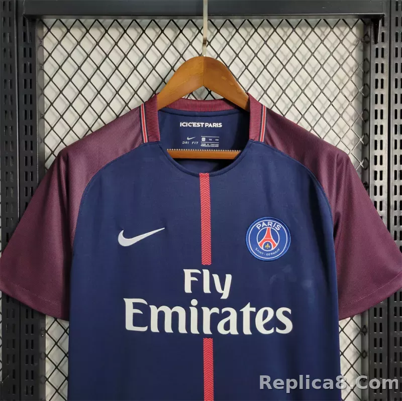 17-18 Paris Saint-Germain Home Jersey - detail