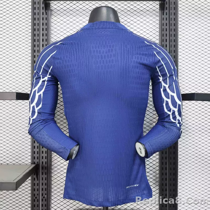 24-25 Paris Saint-Germain Fourth Away Soccer Jersey Player Version Long Sleeve - detail