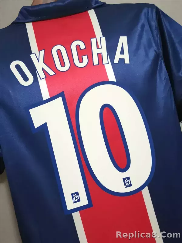 98-99 Paris Saint-Germain Home Retro Jersey - detail