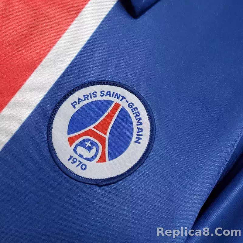 98-99 Paris Saint-Germain Home Retro Jersey - detail