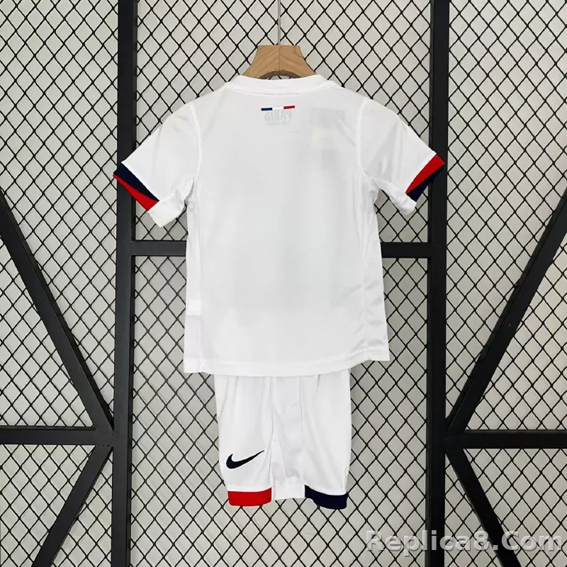 24-25 Paris Saint-Germain Away Soccer Kids Kit Jersey+Shorts - detail