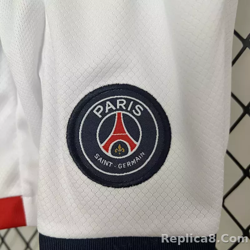 24-25 Paris Saint-Germain Away Soccer Kids Kit Jersey+Shorts - detail