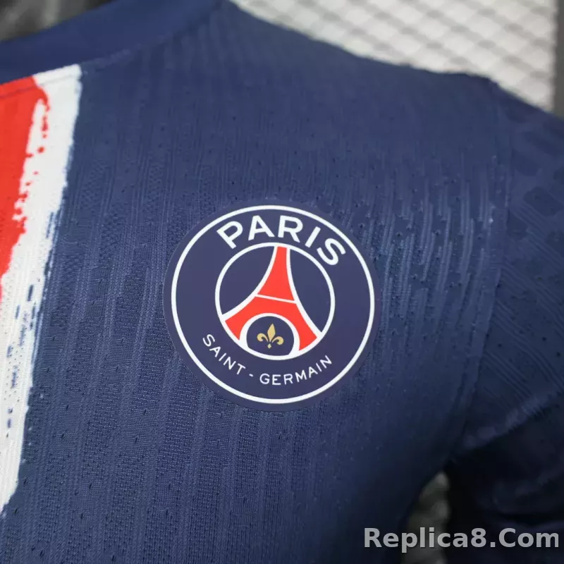 24-25 Paris Saint-Germain Home Soccer Jersey Player Version - detail