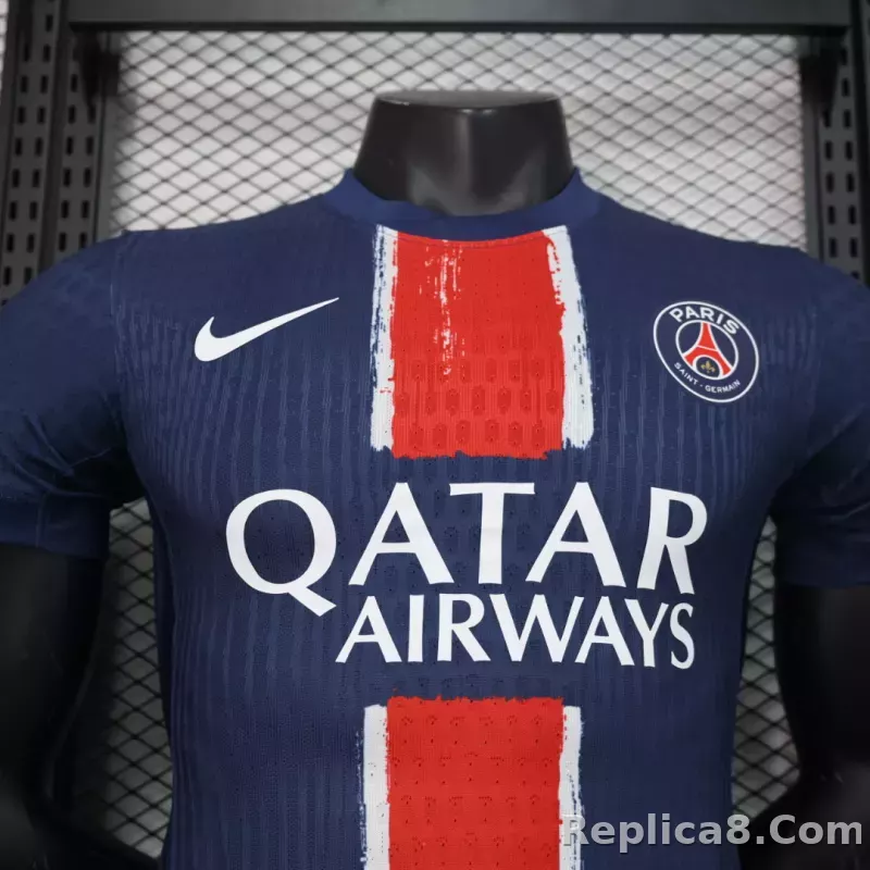 24-25 Paris Saint-Germain Home Soccer Jersey Player Version - detail