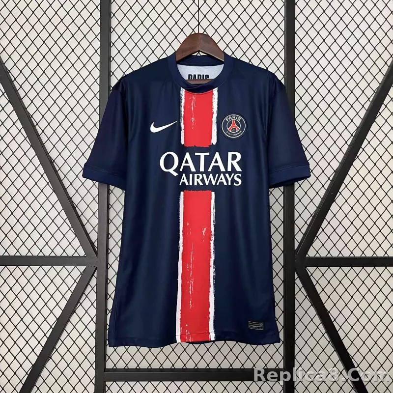 24-25 Paris Saint-Germain Home Soccer Jersey Fan Version