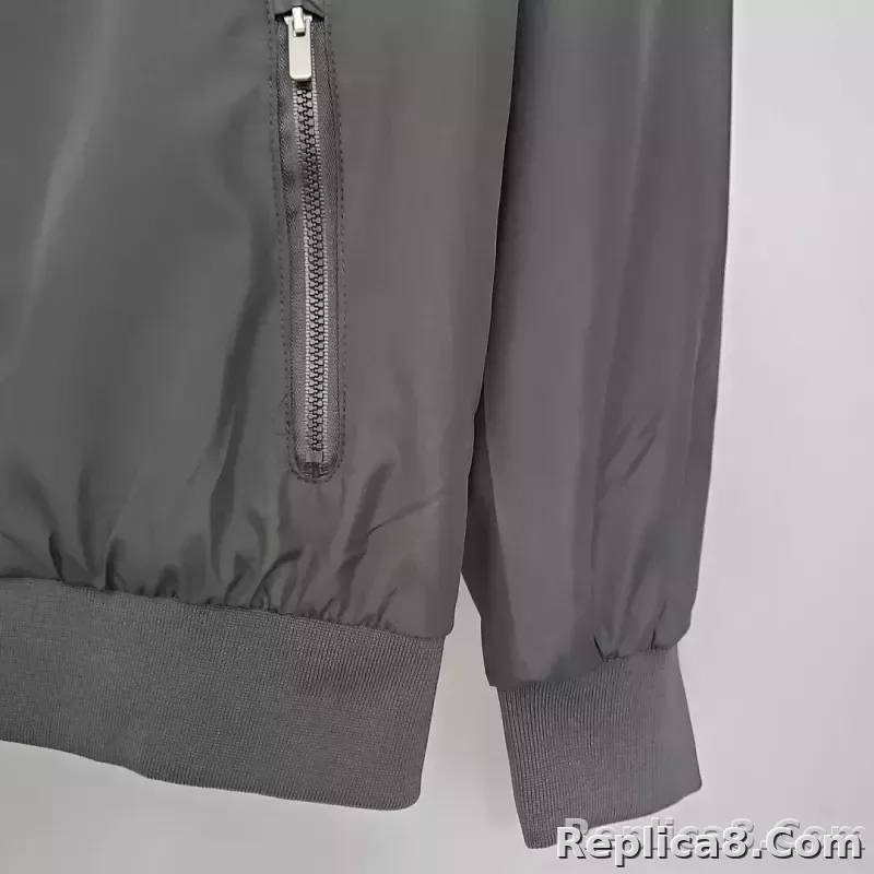 2021/2022 Psg Paris Saint-Germain Windbreaker Black - detail