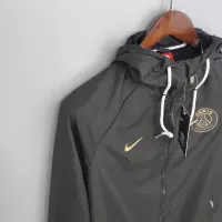 2021/2022 Psg Paris Saint-Germain Windbreaker Black - view 4