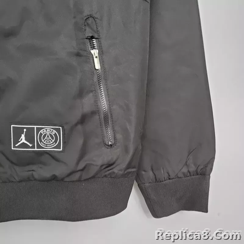 2021 Windbreaker Psg Paris Saint-Germain Black - detail