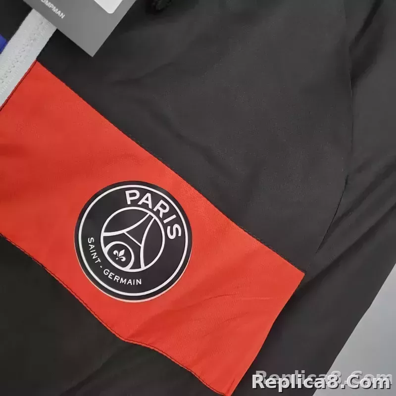 2021 Windbreaker Psg Paris Saint-Germain Black - detail