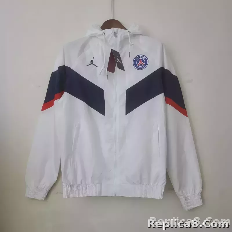 2022/2023 PSG Windbreaker White