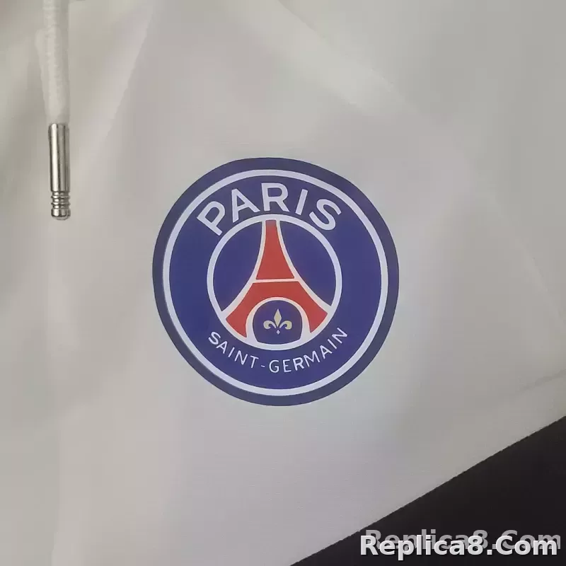 2022/2023 PSG Windbreaker White - detail