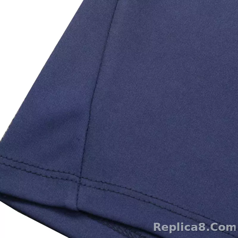 Kids PSG Zipper Sweatshirt Kit(Top+Pants) Navy 2023/24 - detail