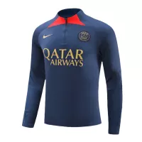 Kids PSG Zipper Sweatshirt Kit(Top+Pants) Navy 2023/24 - view 10