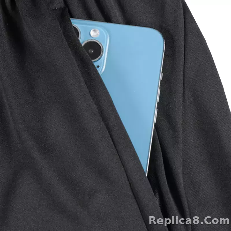 Kids PSG Zipper Sweatshirt Kit(Top+Pants) 2023/24 - detail