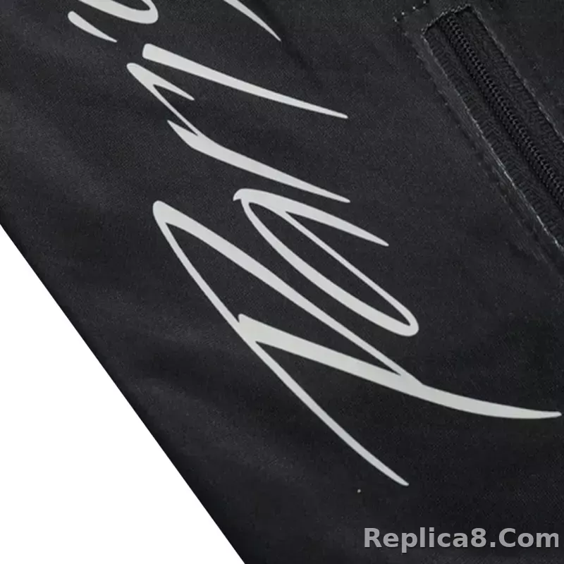 Kids PSG Zipper Sweatshirt Kit(Top+Pants) 2023/24 - detail