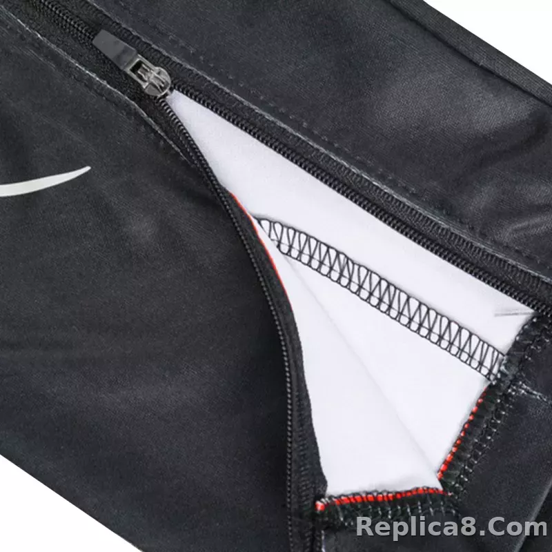 Kids PSG Zipper Sweatshirt Kit(Top+Pants) 2023/24 - detail
