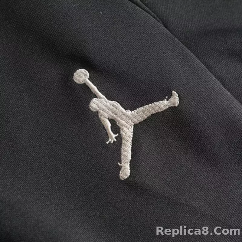 Kids PSG Zipper Sweatshirt Kit(Top+Pants) 2023/24 - detail