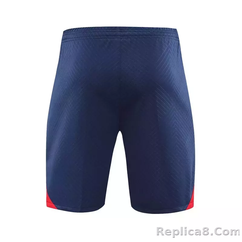 PSG Sleeveless Training Kit (Top+Shorts) White 2023/24 - detail