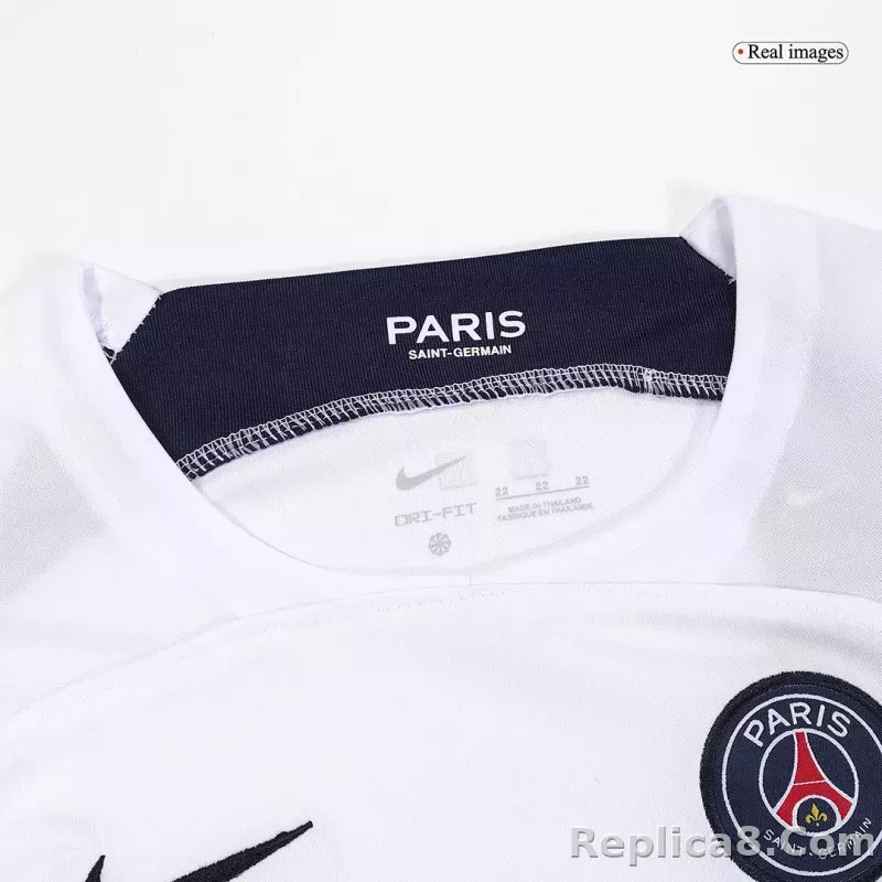 23-24 Paris Saint-Germain Away Kids Kit(Jersey+Shorts) - detail