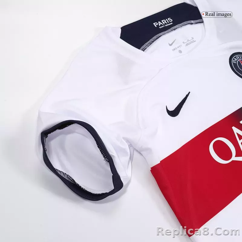 23-24 Paris Saint-Germain Away Kids Kit(Jersey+Shorts) - detail