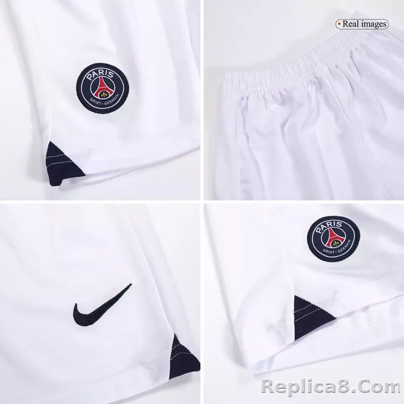 23-24 Paris Saint-Germain Away Kids Kit(Jersey+Shorts) - detail