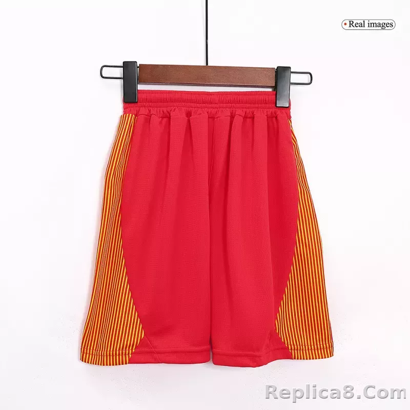 23-24  RC Lens Home Kids Kit Jersey+Shorts - detail