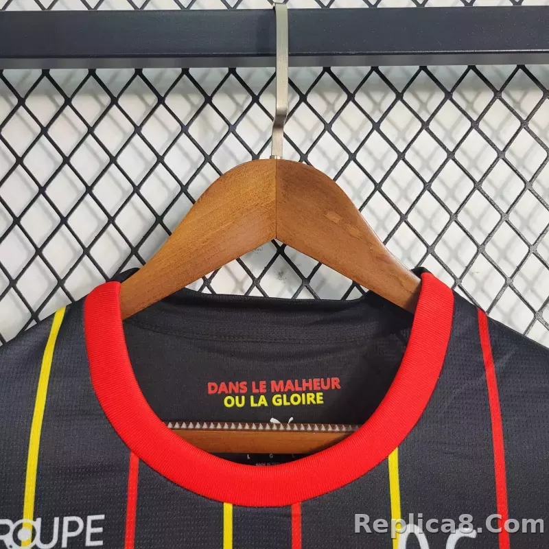 23-24  RC Lens Away Jersey Fan Version - detail