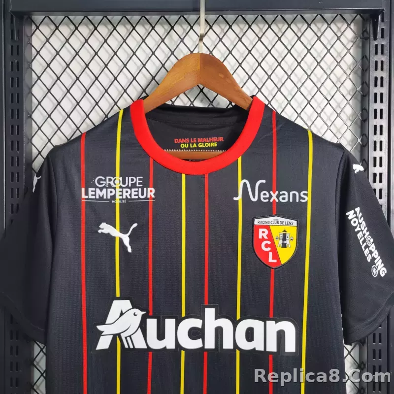 23-24  RC Lens Away Jersey Fan Version - detail